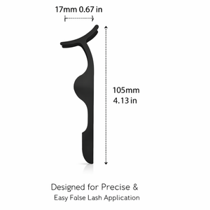 Black Lash Applicator Tool for False Eyelashes Easy Lash Placement Makeup <b>Helper</b> Clip for Beginners - Product Image 3