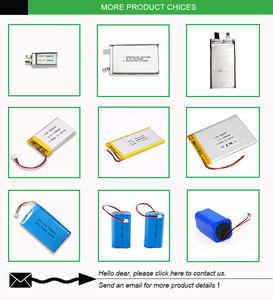 Batteria omologata BIS ai polimeri di litio 3.7v 400mah 802030 602030 602040 batteria per apparecchi portatili - Product Image 6