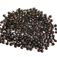 RUDRANSH EXPORTE 1 CT Pierres précieuses noires en vrac de petite taille 1.5mm -2.5mm MM Mini pierres de mêlée de forme ronde Moissanite Prix