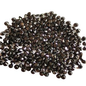 RUDRANSH ส่งออก 1 CT ขนาดเล็กสีดําอัญมณีหลวม 1.5 มม.-2.5 มม.มินิทรงกลม Moissanite Melee หินราคา - Product Image 1