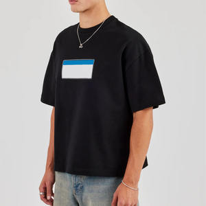 Cómoda camiseta Boxyfit suave ligera Casual suelta ajuste elegante moda duradera uso diario Unisex hombres mujeres - Product Image 5