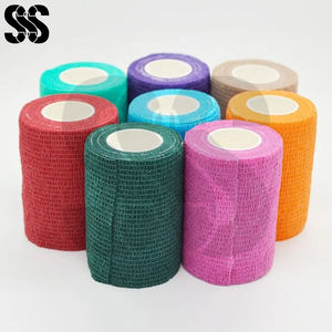 Venda Autoadhesiva para Patas de Caballo, Vendaje Cohesivo de Algodón y Felpa, Mezcla de Poliéster Ajustable - Product Image 2