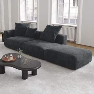 Ensemble de canapé en tissu moderne de luxe en gros Horticlub | Meubles de salon OEM pour l'exportation - Product Image 3