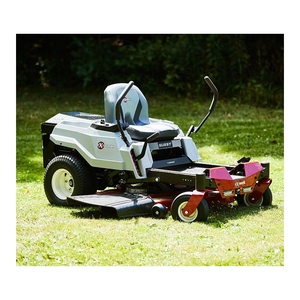 Tondeuse à gazon autopropulsée 48V à batterie avec pont en acier, charge rapide, sac arrière et capacités de paillis - Product Image 3