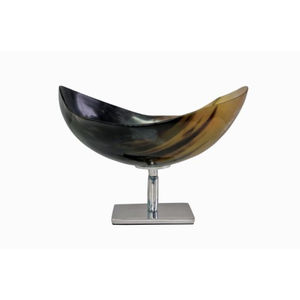 Cuenco de mesa hecho a mano de alta calidad con base de metal para comida y fruta seca, diseño moderno, novedad - Product Image 4