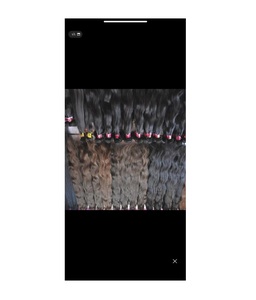 Extensiones de Cabello Natural Brasileño con Ondas Naturales Hamson Wholesale, Cabello Virgen con Cutícula Alineada, Extensiones de Cabello Liso sin Procesar, Paquetes de Pelucas - Product Image 4