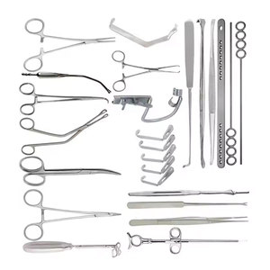 ชุดเครื่องมือผ่าตัดแบบใช้มือ 25 ชิ้น คุณภาพสูง ผลิตจากสแตนเลส สำหรับการผ่าตัดต่อมทอนซิลและต่อมอะดีนอยด์ - Product Image 2