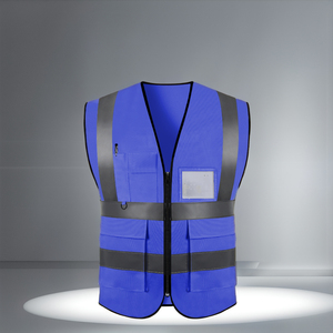 Meilleur prix Gilet de sécurité réfléchissant à logo personnalisé Fabriqué en Chine Vêtement de travail - Product Image 4