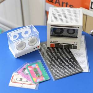 Ovroom người tiêu dùng thiết bị điện tử và phụ kiện II Loa <span class=keywords><strong>Mini</strong></span> <span class=keywords><strong>Bluetooth</strong></span> Loa 5-màu <span class=keywords><strong>LED</strong></span> tâm trạng đèn 6W âm thanh 250g <span class=keywords><strong>mini</strong></span> kích thước - Product Image 3