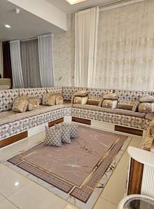 Sofá estilo Majlis árabe, diseño clásico, elegante conjunto para sala de estar, asientos de esquina de lujo, diseño que ahorra espacio - Product Image 5