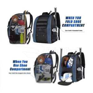 Top Quality Custom Large Capacity Outdoor Use <b>Baseball</b> Duffle Bag Waterproof Pakistan Made <b>Baseball</b> Gag - Product Image 5