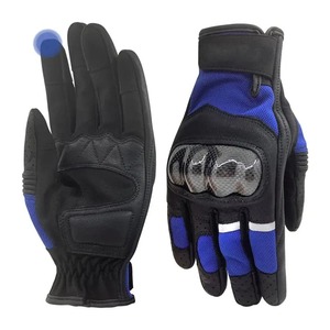 Guantes de moto personalizados para hombre y mujer, materiales de cuero, logotipo personalizado para deportes, ciclismo, guantes de carreras de motos de gama baja - Product Image 3