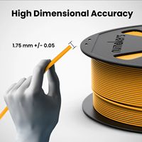 Filament d'impression 3D Numakers de qualité supérieure, PLA jaune citron 1,75 mm, 1 kg, matériau durable de haute qualité pour le moulage
