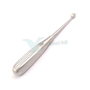 Productos de fábrica profesional Lucas Cureta Dental/Curetas de hueso quirúrgico Cureta de hueso dentado en precio al por mayor - Product Image 2