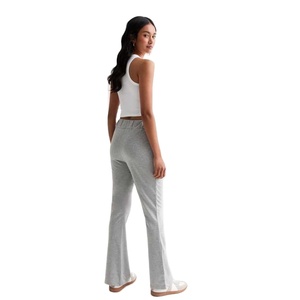 Pantalons de jogging décontractés pour femmes, logo personnalisé, séchage rapide, respirant, 100% coton, velours côtelé, coupe ample, extérieur - Product Image 4