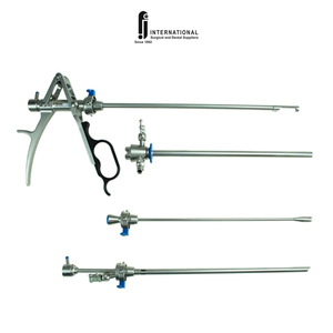 Set de Histeroscopia y Urología para Extracción de Cálculos, Funda Interna y Externa Reutilizable, Removedor de Cálculos Renales de Acero Inoxidable, Instrumento Quirúrgico Manual - Product Image 1