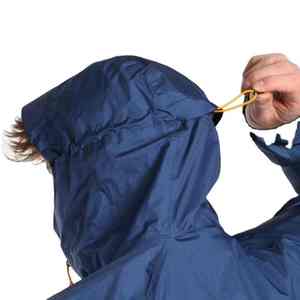 Veste coupe-vent imperméable à trois couches XL pour l'extérieur, entièrement scellée, design sans couture, capuche, polyester haute performance - Product Image 3