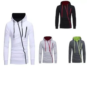 Sudaderas con cremallera para hombre de talla grande Sudaderas con cremallera a la moda y elegantes en stock para sudaderas con capucha personalizadas para hombre - Product Image 6