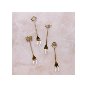 Tenedor de latón con diseño de Luna, acero espejado, cubiertos personalizados de alto rendimiento, tenedor de fábrica, cubiertos - Product Image 6