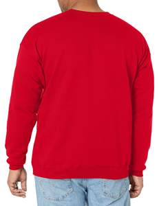 Sudadera cálida de invierno para hombre, sudadera de gran tamaño, sudadera de manga larga Lisa para hombre, sudadera básica de mezcla de algodón para adulto - Product Image 2