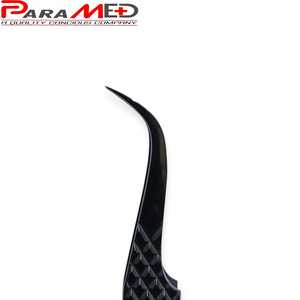 Pinzas profesionales para extensión de pestañas de acero inoxidable, embalaje personalizado con increíble diseño rosa y Punta de fibra de revestimiento - Product Image 3