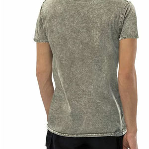 Fabricación 100%, ropa informal de alta calidad superior, camisetas de lavado ácido para hombres, camisetas ligeras de lavado ácido para hombres más vendidas - Product Image 6