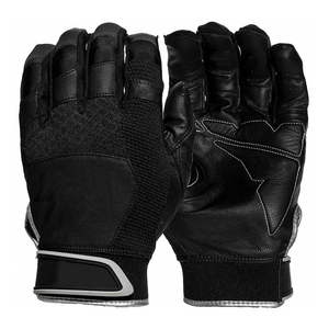 2025 venta al por mayor 100% cuero puro personalizado de alta calidad personalizado cuero béisbol Softball guantes de bateo niños Club guantes - Product Image 1