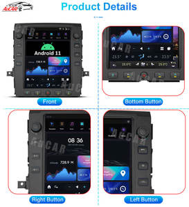 Aucar 12.1 "Android 11เครื่องเล่นดีวีดีในรถยนต์8G-128G หน่วยนำทาง GPS สำหรับนิสสันไททัน2010-2019วิทยุสเตอริโอหน้าจอเทสลา - Product Image 6
