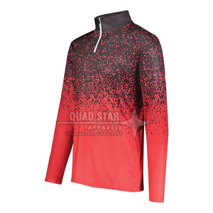 เสื้อแจ็คเก็ตฤดูหนาวแบบซิปครึ่งตัวลายพิมพ์ซับลิเมชั่น ดีไซน์ใหม่ สไตล์ลำลองสำหรับผู้ชาย ราคาขายส่ง - Product Image 4