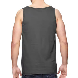 Débardeurs décontractés sur mesure 100% coton écologique à séchage rapide pour hommes vente en gros - Product Image 2