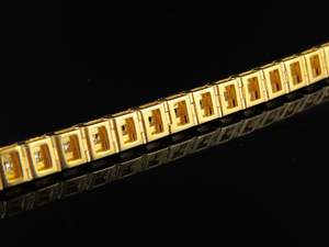 Bracelet tendance en or rose 10 carats orné de diamants cultivés en laboratoire, parfait pour les bijoux de luxe et cadeaux quotidiens - Product Image 5