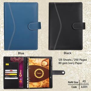 Carnet de notes en cuir PU véritable vintage de haute qualité avec porte-stylo prêt à expédier pour vos proches - Product Image 6