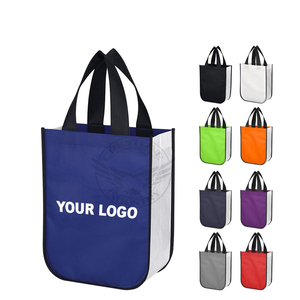 Waterproof Nylon Fashion Shopping <b>Bag</b> Custom Printing Logo Color Size Recycle Eco-friendly Promotional Laminated Rope Handle - Product Image 1