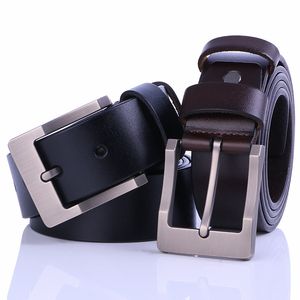 Ceinture en cuir classique pour homme, ceinture de taille réglable élégante, tenue décontractée ou formelle, veste durable pour homme - Product Image 5