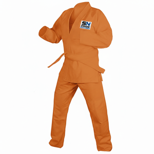 ชุดคาราเต้คุณภาพสูง ผ้าฝ้าย 100% สำหรับผู้ใหญ่ เนื้อผ้าน้ำหนักเบา นุ่มสบาย ทนทาน ระบายอากาศได้ดี  สีและโลโก้สามารถปรับแต่งได้ - Product Image 4