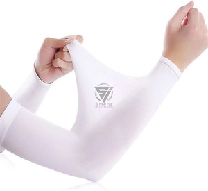 Al por mayor Mangas de tela de seda fría refrescantes temporales para tatuajes de brazo completo, protección solar, transpirables, para hombres, mujeres, niños, unisex - Product Image 1