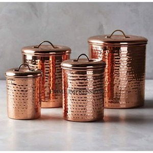 ชุดหม้อดีบุกโลหะ2ชิ้นพร้อมฝาปิดด้านบนทำจากไม้สีเงินเงาวาวมาใหม่ - Product Image 6