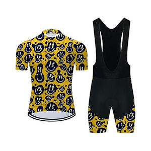 Conjuntos de Uniformes de Ciclismo de Secado Rápido para Hombre de Excelente Calidad y Estilo Nuevo, Jersey de Ciclismo, Pantalones Cortos con Tirantes, Tallas Grandes, Camisetas Deportivas Personalizadas - Product Image 2