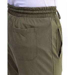 Ropa de calle personalizada, pantalones de chándal de pierna ancha en blanco para correr, pantalones holgados de felpa francesa de algodón, pantalones de chándal acampanados de pierna recta para hombre - Product Image 4