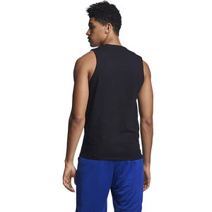 ขายส่งโลโก้ที่กําหนดเองขนาดสีผู้ชายเสื้อกล้ามฟิตเนสกีฬาOutwearแขนกุดSingletผู้ชายเสื้อกล้าม - Product Image 3