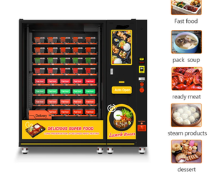 Proveedor de máquinas expendedoras Máquina Expendedora de comida rápida Máquina Expendedora de pantalla táctil - Product Image 3