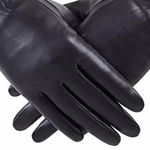 Gants en cuir véritable pour hommes Gants de conduite souple pour l'hiver Gants en cuir véritable pour hommes Gants en cuir tendance - Product Image 6