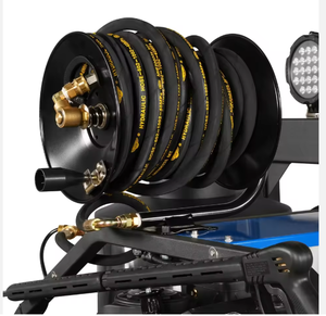 Nouvelle nettoyeuse haute pression à eau chaude 4000 PSI 4 GPM avec moteur à démarrage électrique, montée sur châssis avec réservoir de 175 gallons HPW40KT - Product Image 2