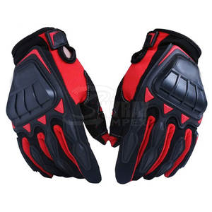 2024 Design cuir souple doigt complet moto gants de course respirant Protection des mains pour les Sports de plein air - Product Image 1