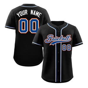 Vêtements de sport en polyester de haute qualité, uniformes de baseball pour hommes, motif uni multicolore, nouveau design au prix de gros - Product Image 1