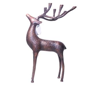 Antique Raindee Renne Plateau Décoratif Table En Aluminium Antique De Noël Décor À La Maison Cast Statues Technique pour Le Design D'intérieur - Product Image 2