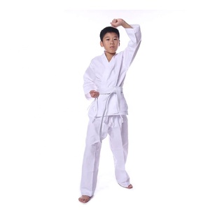 POWER PUNCH 100% Cotton Durable Unisex Karate Uniform Infants Toddlers-Comfortable <b>Outdoor</b> Training Wear 3D Embroidery - Product Image 5