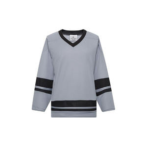 Série été, maillot d'entraînement de hockey sur glace 100% polyester, coupe automatisée, séchage rapide, nom de l'équipe, logo avant, service OEM disponible - Product Image 5