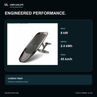 UNPLUGLIFE FLIGHT 8 CARBON E Foil Planche de surf électrique hydrofoil pour les sports nautiques, le surf et le tourisme