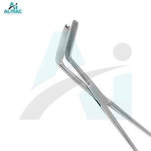 คีมผ่าตัดทางนรีเวช ALMAC คุณภาพสูง ผลิตจากเหล็ก Wertheim Parametrium ให้การจับที่แข็งแรงและการจัดการเนื้อเยื่อที่แม่นยำ - Product Image 6